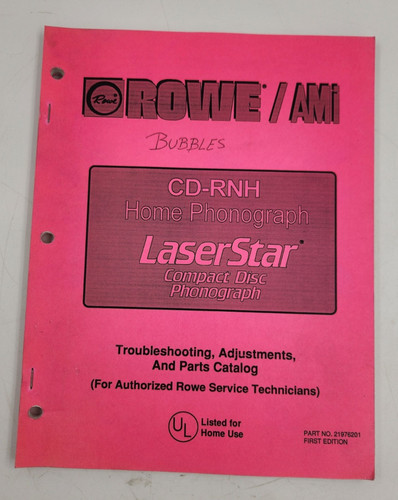 Rowe ami rnh laserstar - rowe/ami,