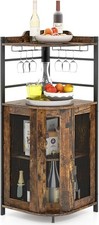 Mobile bar angolare con porta