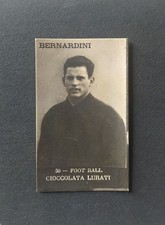 Figurina Calcio Cioccolata LURATI n.30 BERNARDINI Inter (Roma) 1927-28