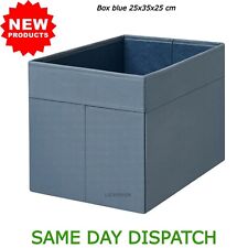 Drona Stotage Box, spazio/25x35x25, blu facile vestibilità Ideale in libreria BILLY ikea