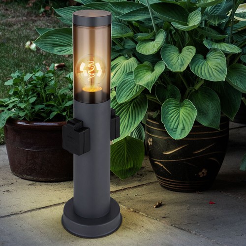 Lampada giardino con presa - da,