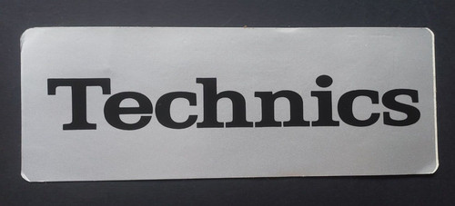 Technics anni adesivo - 80,