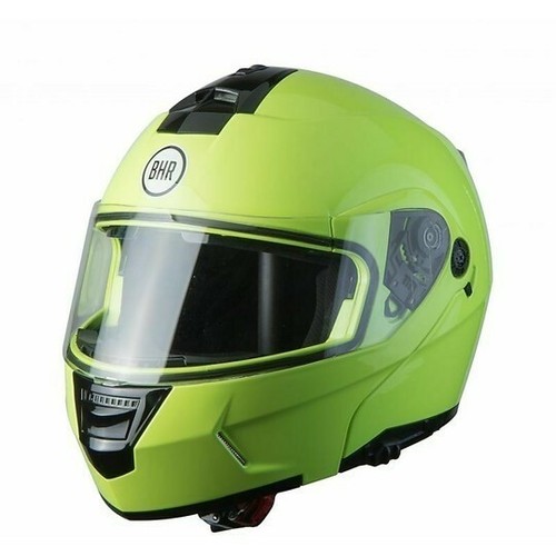 Casco modulare giallo fluo - casco,