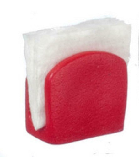 Bambole casa rosso - rosso, tovaglioli