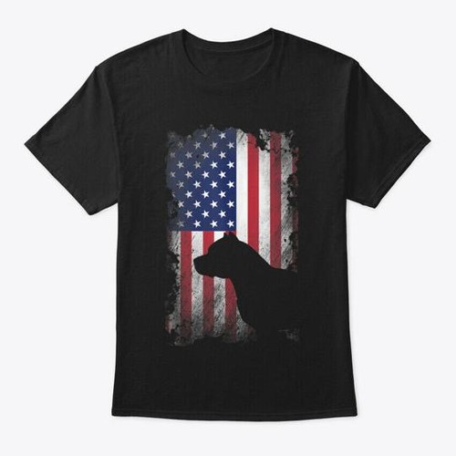 Shirt pitbull bandiera - t-shirt,