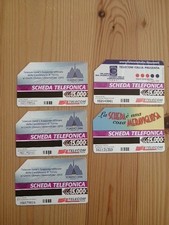 Lotto Di 5 Schede Telefoniche