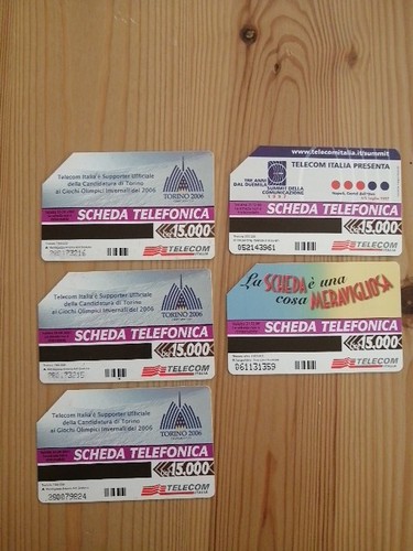 Lotto schede telefoniche - 5,