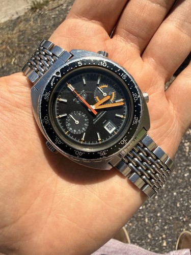 Heuer 11630 autavia - autavia, orange