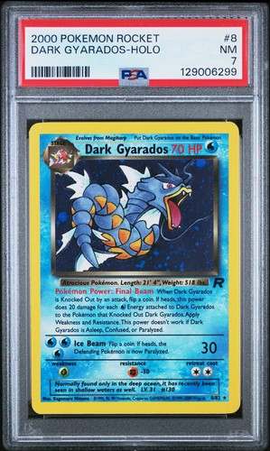 Psa dark gyarados holo 82 - 7,