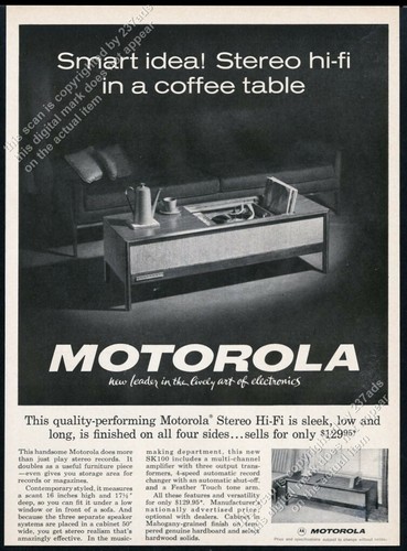 Motorola sk100 1962 stereo - sk100,