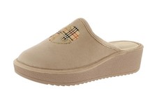 RIPOSELLA SAMIA WB03BX BEIGE PANTOFOLE CIABATTE INVERNALI DONNA ZEPPA