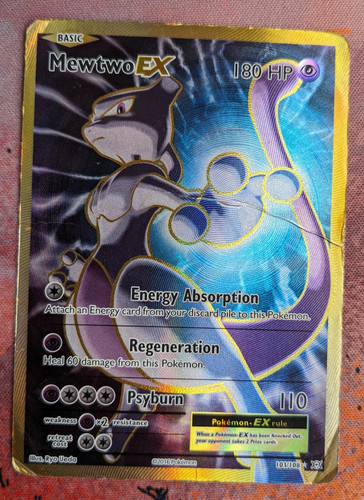 Mewtwo 103 108 - ex, carta