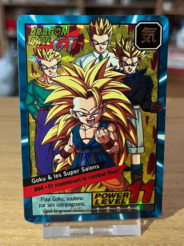 Carte dragon ball part - gt,
