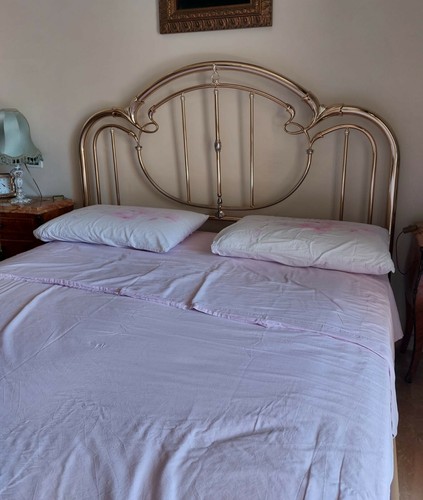 Letto matrimoniale bagno oro - , e