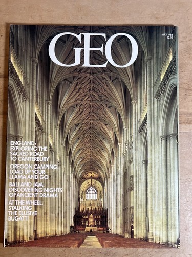 Geo magazine may 1984 - magazine,
