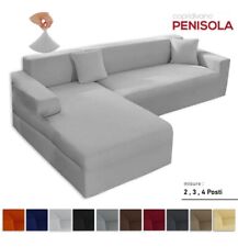 Copridivano CON PENISOLA DESTRA E SINISTRA salvadivano 2 3 4 POSTI ELASTICIZZATO