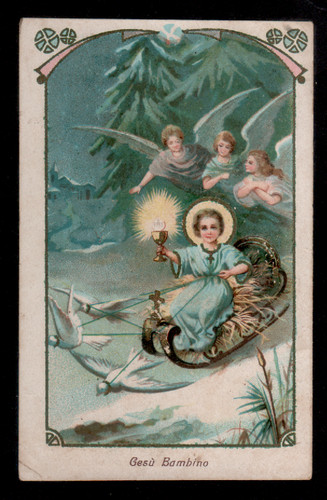 Antico santino holy card - antico,