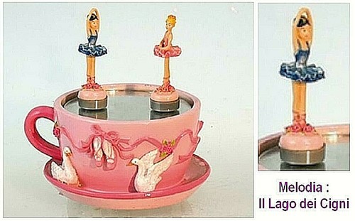 Carillon meccanico tazza - da, te