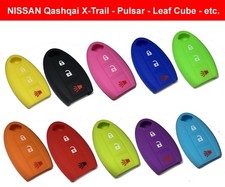 Cover chiave guscio in silicone NISSAN QASHQAI X-TRAIL PULSAR LEAF GENISS CUBE e