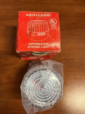 SECO-LARM SL-126Q/C Luce stroboscopica di sicurezza trasparente