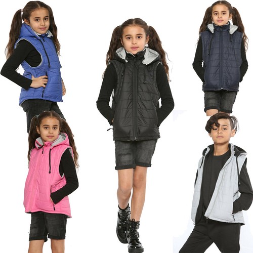 Gilet con cappuccio - , per