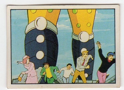 Figurina jeeg robot panini - robot,