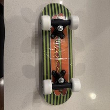 Mini Skateboard Doppio Calcio Completo Deck Board Skate Cruiser Legno Bambini 17"