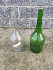 Bottiglie vetro vintage 2 pz