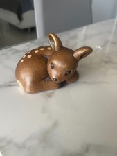 Cerbiatto Thun Animali del Bosco Fuori Produzione Thun