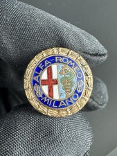 Alfa Romeo Milano Pins Pubblicitario Auto Stemma Smaltato Gerosa Regno D’Italia