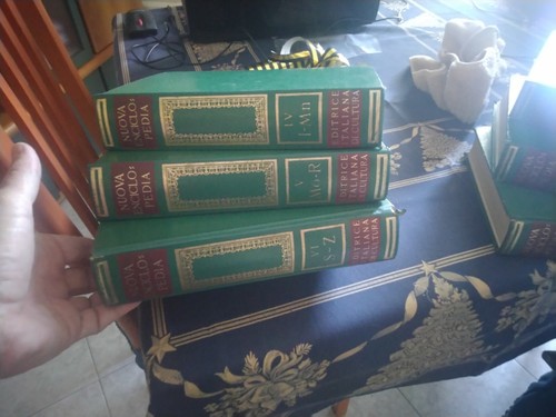 Vintage enciclopedia editrice - vintage,