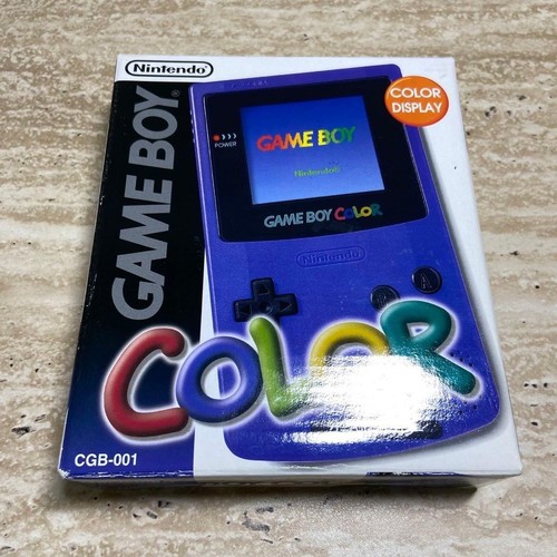Nintendo game boy color purple - game,