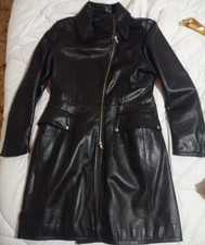 Giacca Lunga In Pelle