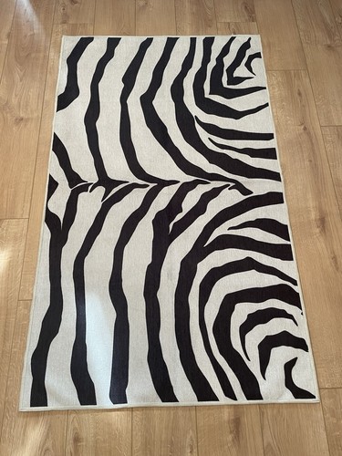 Tappeto zebra nero - tappeto,