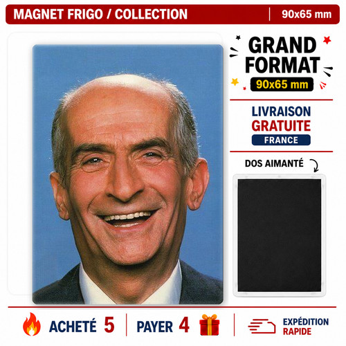 Magnet louis funes 90x65 - magnet, de