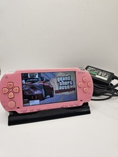 PlayStation PSP Fat Console Model 1004 Rosa Pink 4 GB Completa Funzionante