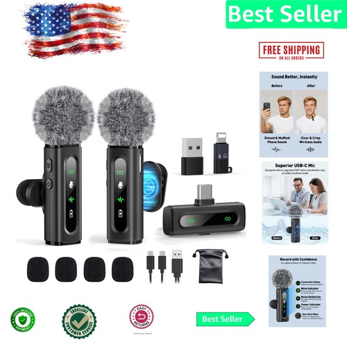 Microfono lavalier wireless - microfono,