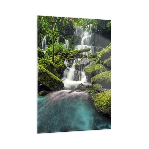 Quadro vetro 50x70cm parco - quadro,