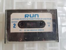 ZX SPECTRUM SINCLAIR SPECTRUM RUN LA PRIMA RIVISTA PER ZX N.2