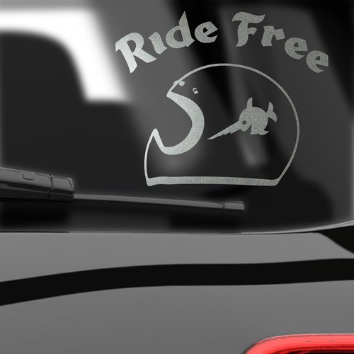 Adesivo auto bici - adesivo,