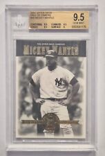 2001 UPPER DECK #49 MICKEY MANTLE NEW YORK YANKEES BASEBALL BECKETT 9.5  GEM