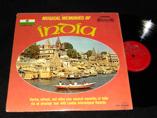 Musical Memories of INDIA 60s London INTERNATIONAL Series Lp ESRAJ Raga Clean
