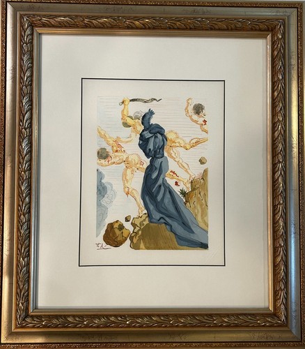 Salvador dalì divina commedia - dalì,
