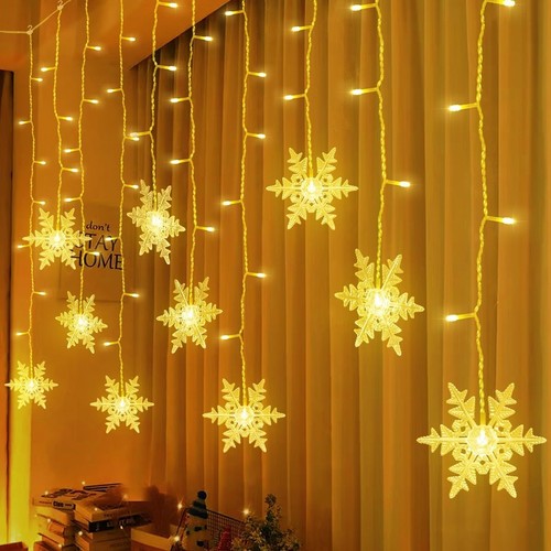 Luci natale tenda bianco - luci, a