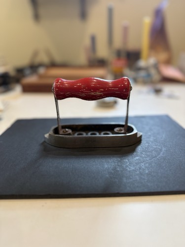 Vintage wooden handle office - wooden,