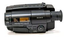 Videocamera a cassette Sony