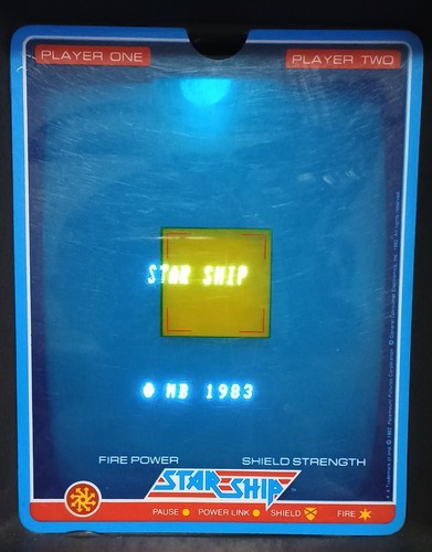 Vectrex star ship - vectrex,