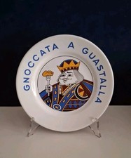 Richard Ginori San Cristoforo Piatto Decorativo Gnoccata A Guastalla Vintage 