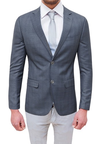 Giacca uomo class grigio - giacca,