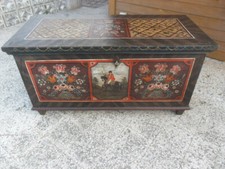 Cassapanca Tirolese dipinta